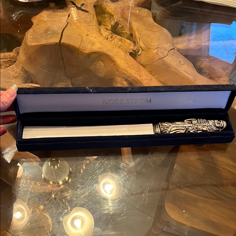 Nordstrom Godinger Silver Art Co Santa Knife